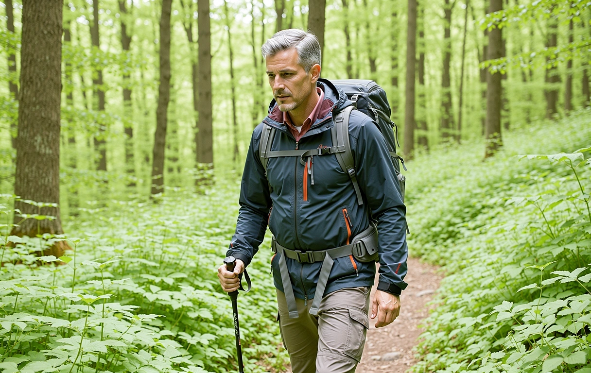 Active lifestyle for men over 40